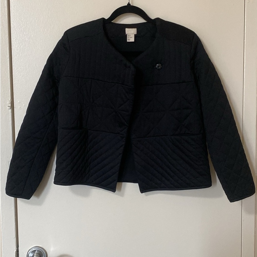 H&M Black Puffer Jacket Quilted Puffers